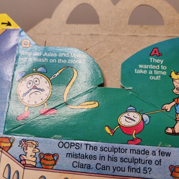 Vintage 1991 McDonald's Happy Meal Lot – Boxes & Bags | Barbie, Hot Wheels + - Picture 8 of 11